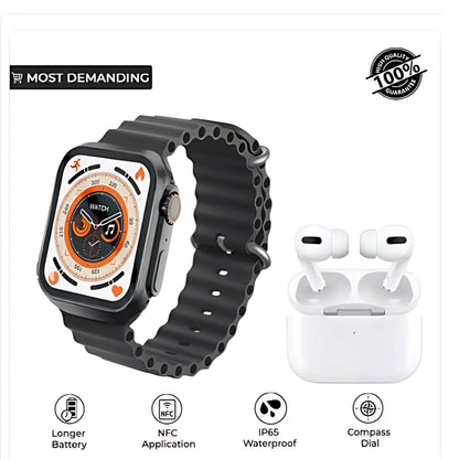 Reloj Smart Watch H20 Con 7 Cambios De Pulseras ™