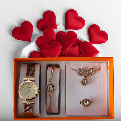 Kit Joyas De Mujer 5 Pcs