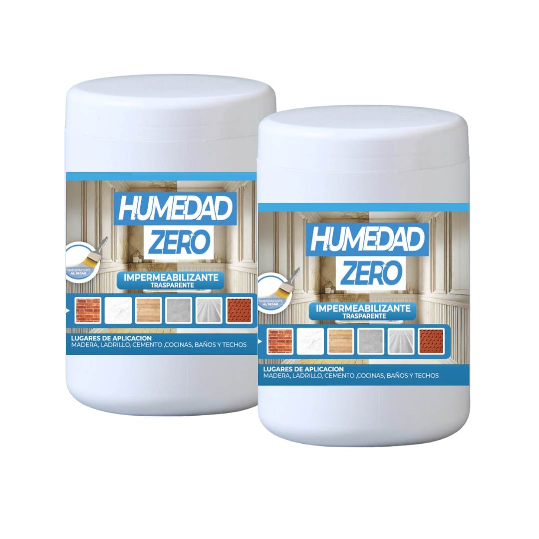 2×1 Impermeabilizante Humedad Zero™. Protege tu hogar, elimina la humedad
