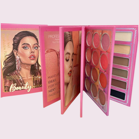 Paleta de Maquillaje Tipo Libro