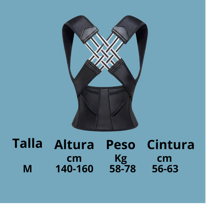 Corrector de postura unisex