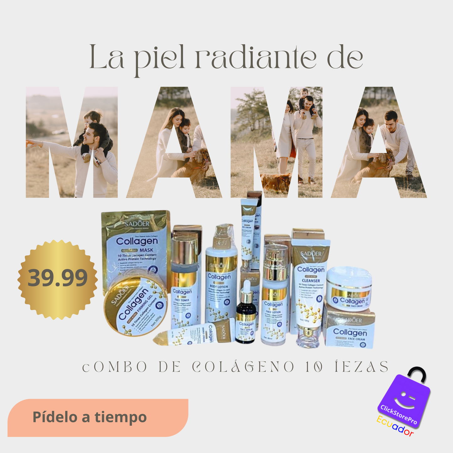 Combo de Colágeno 10 piezas ™:  Piel radiante