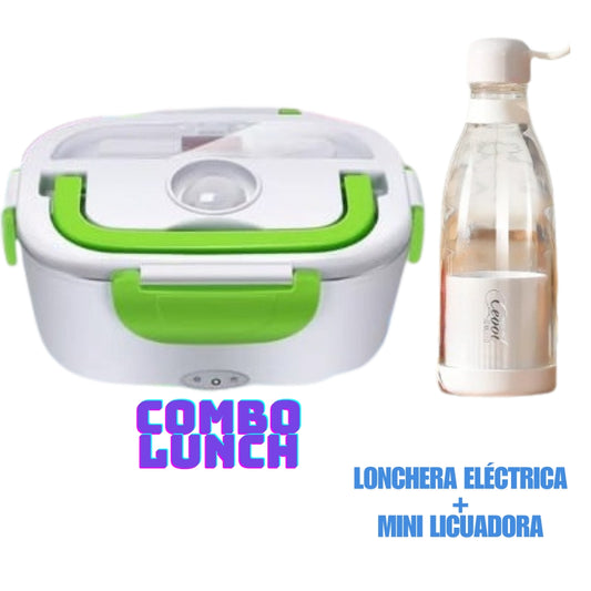 COMBO LUNCH - Lonchera eléctrica + Mini Licuadora ™