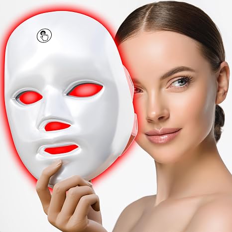 DermaLux™ · Máscara Facial LED