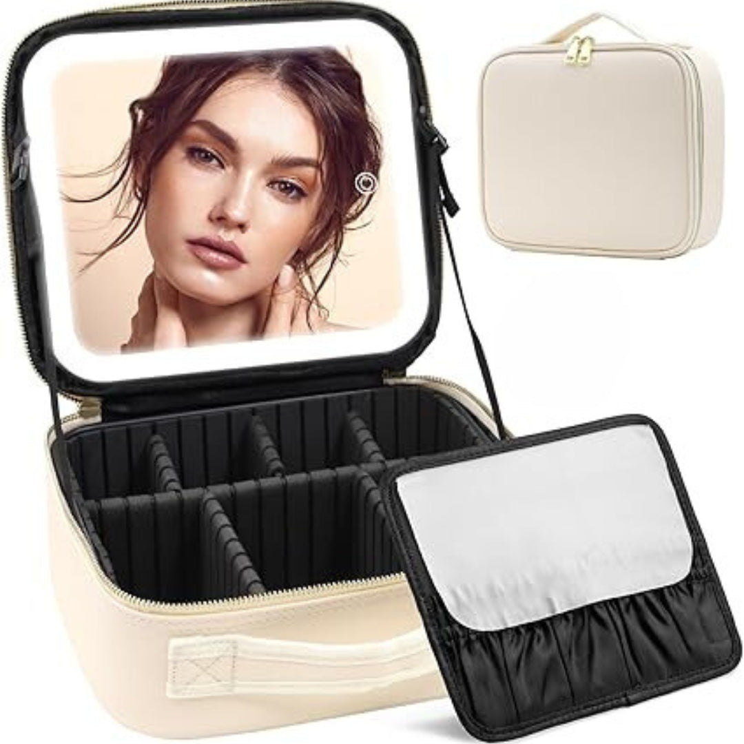 Cosmetiquera con Espejo LED™