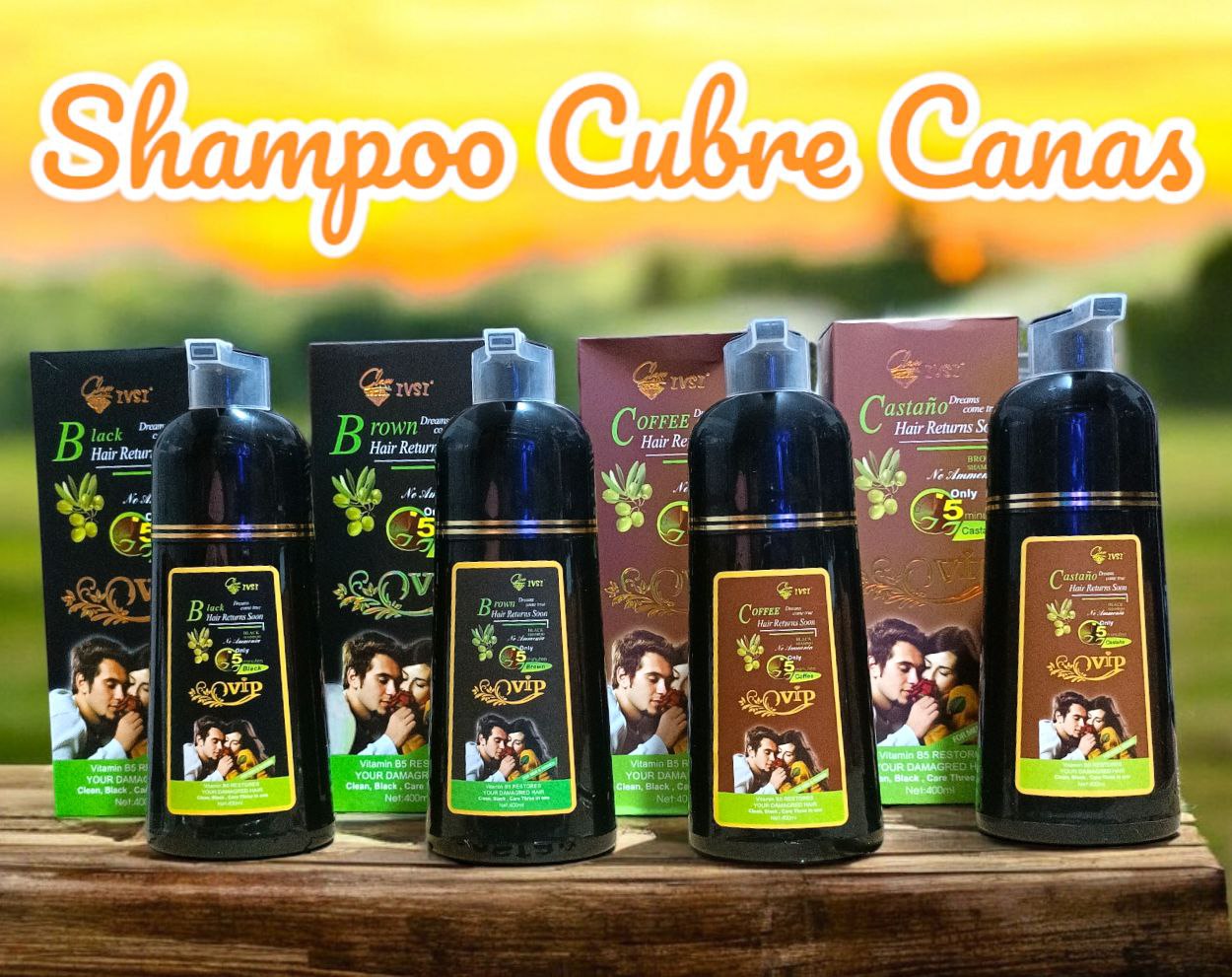 Shampoo cubre canas original