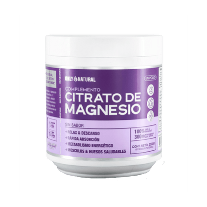 Citrato De Magnesio Polvo 200g