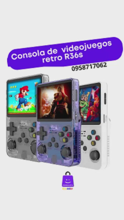 Consola de videojuegos retro R36s™