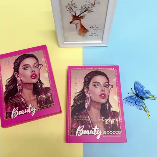 Paleta de Maquillaje Tipo Libro